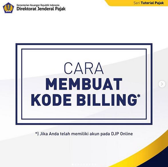 langkah e-billing pajak