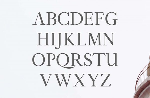 jenis font serif