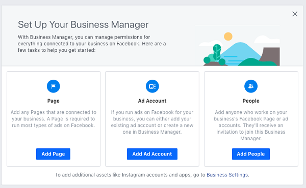 cara membuat facebook business manager