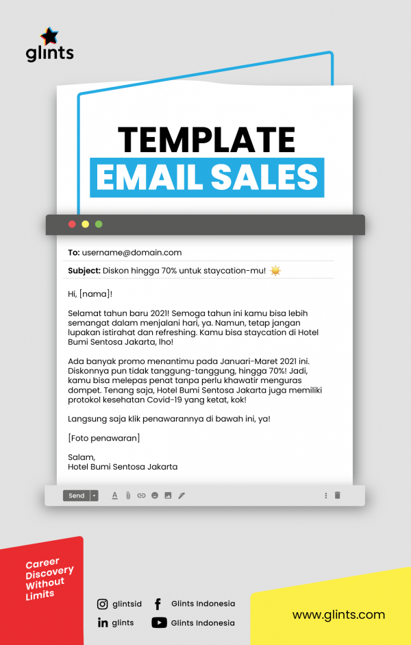 template email sales
