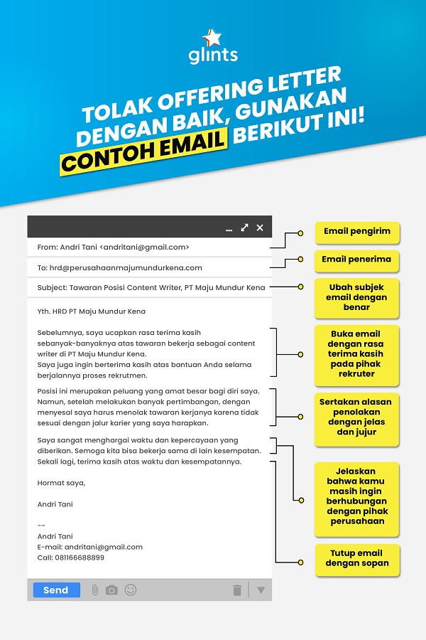 cara menolak offering letter bahasa indonesia