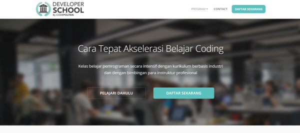 sekolah programming indonesia