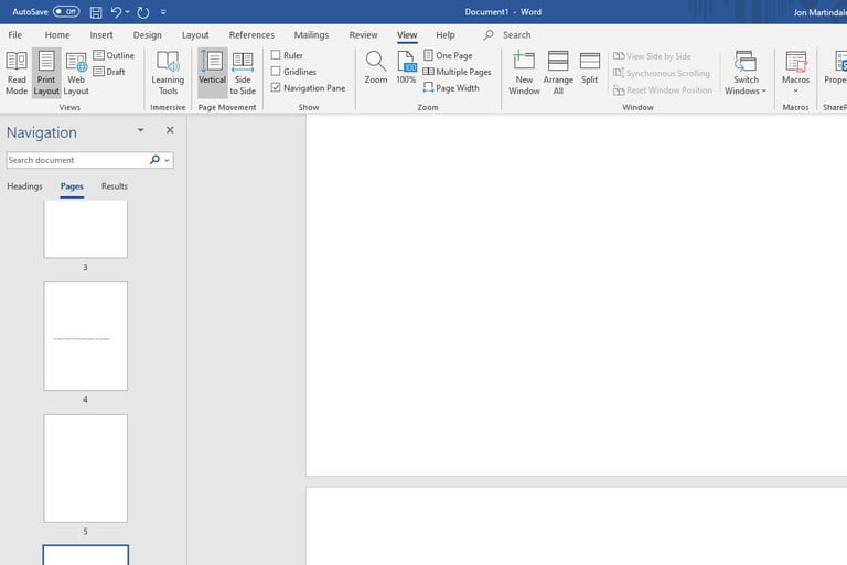 add page number in word for mac