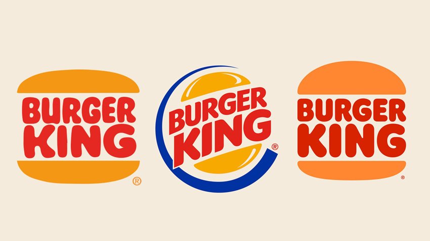 6. tren desain logo 2022 nostalgia 90an milik burger king, disesuaikan oleh design tutsplus com