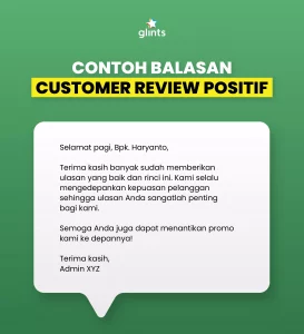 contoh customer review positif
