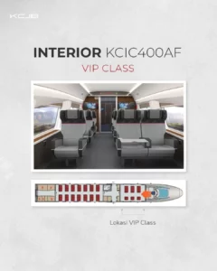 interior vip class kereta cepat jakarta bandung