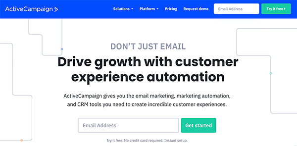 email marketing automation activecampaign
