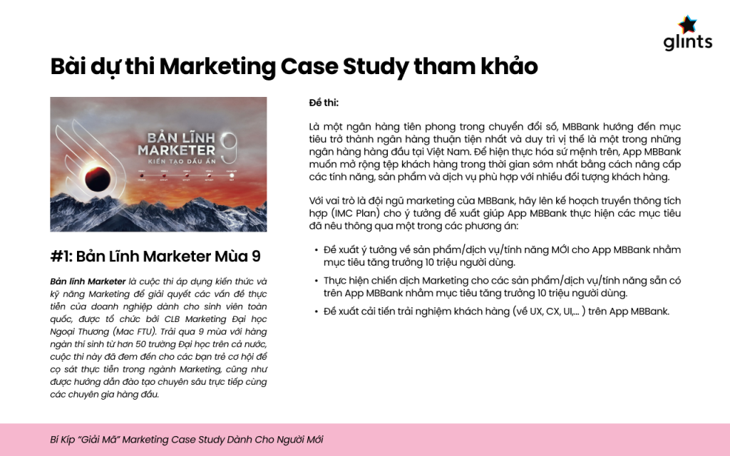 case study marketing đề thi bản lĩnh marketer mùa 9