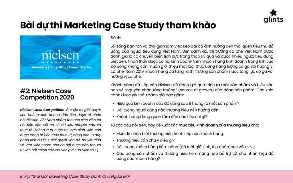 case study marketing đề thi nielsen case competition