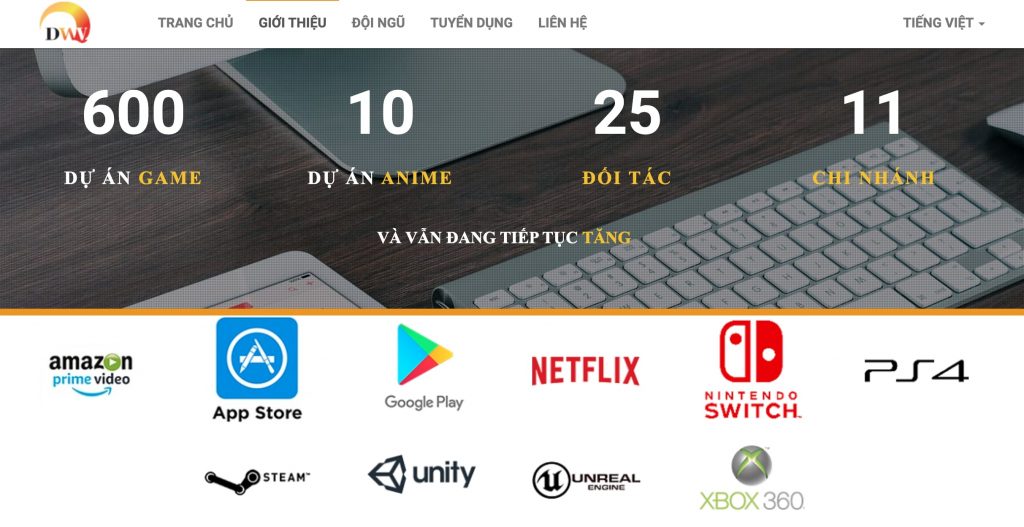 Công ty game Digital Works Việt Nam