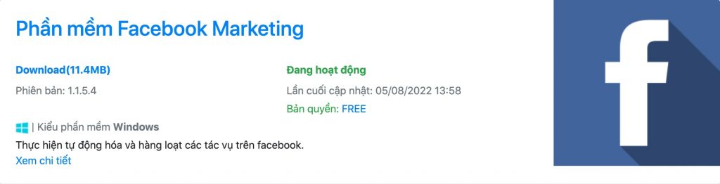 phần mềm marketing facebook iClick