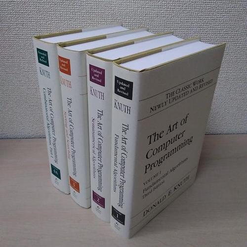 The Art of Computer Programming bao gồm 4 cuốn sách