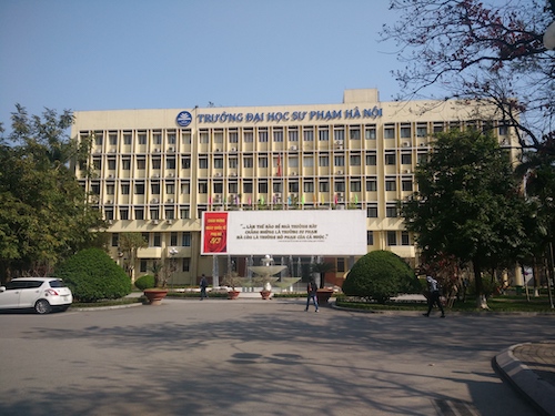 Trường Đại học Sư phạm Hà Nội là một địa điểm học rất chất lượng
