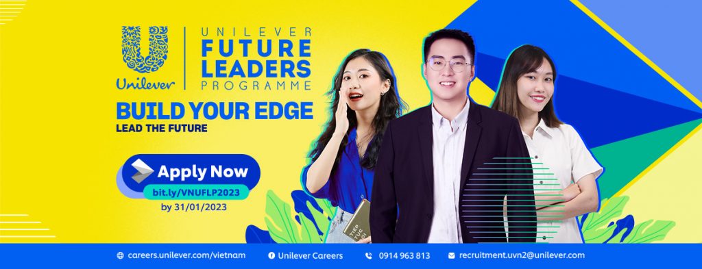 Chương trình Unilever Future Leaders thu hút nhiều bạn trẻ ứng tuyển