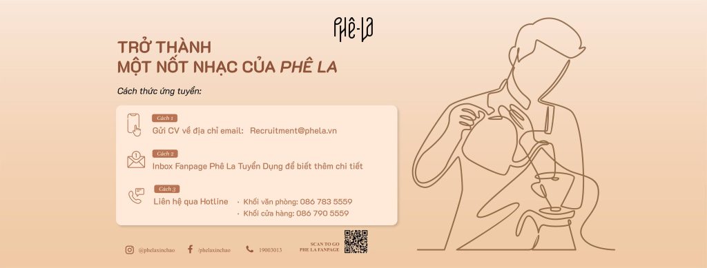 công ty cổ phần phê la tuyển dụng